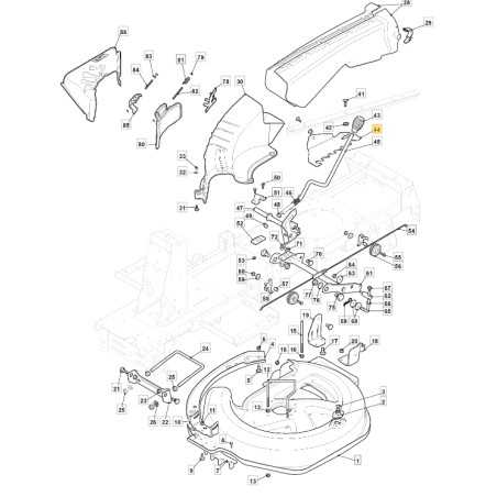 ORIGINAL STIGA lawn tractor height adjustment sector 327734063/0 | NewgardenParts.com