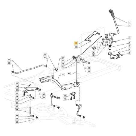 Settore sollevamento piatto ORIGINALE STIGA trattorino tagliaerba 325735515/0 | NewgardenParts.com