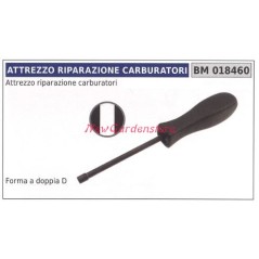 NEW GARDEN STORE carburettor repair tool double-D shape 018460 | NewgardenParts.com