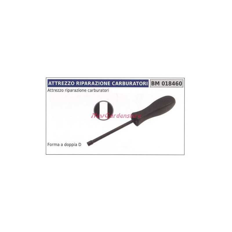 NEW GARDEN STORE carburettor repair tool double-D shape 018460