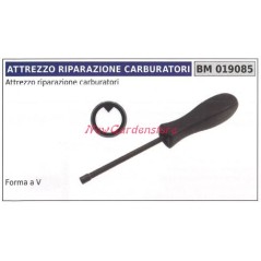 NEW GARDEN STORE Vergaser-Reparaturwerkzeug V-Form 019085 | NewgardenParts.com