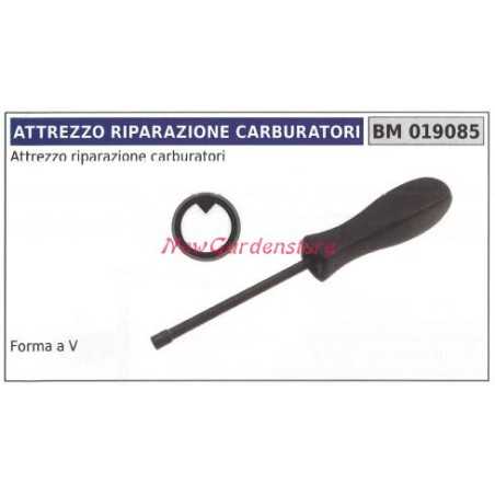 NEW GARDEN STORE carburettor repair tool V-shape 019085 | NewgardenParts.com