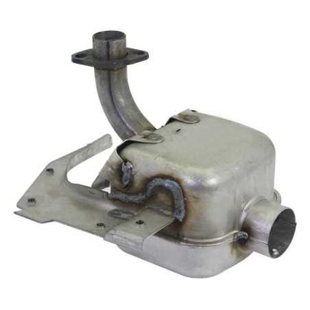 Silenziatore marmitta motore spazzaneve 12A100 - 15C100 BRIGGS & STRATTON 594226 | NewgardenParts.com