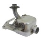 Silenziatore marmitta motore spazzaneve 12A100 - 15C100 BRIGGS & STRATTON 594226