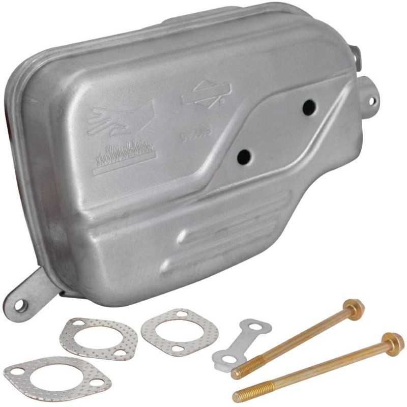Silenziatore marmitta trattorino rasaerba 14B900 14D900 BRIGGS & STRATTON 596409