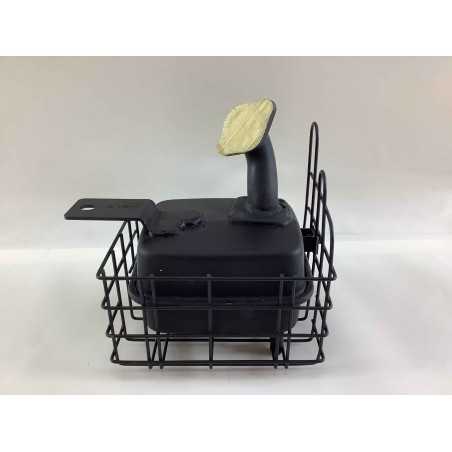 Schalldämpfer Auspuff Schalldämpfer Rasentraktor ORIGINAL LONCIN 413 432 452 cc | NewgardenParts.com