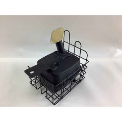 Silenziatore marmitta trattorino rasaerba ORIGINALE LONCIN 413 432 452 cc | NewgardenParts.com