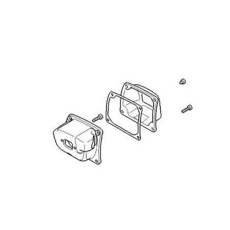 Silencer chainsaw models MS500i ORIGINAL STIHL 11471400604 | NewgardenParts.com
