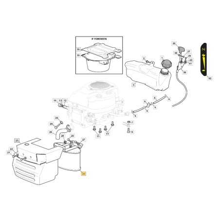 ORIGINAL STIGA Rasentraktor Mäher 1330m - 1540h 182750010/0 | NewgardenParts.com