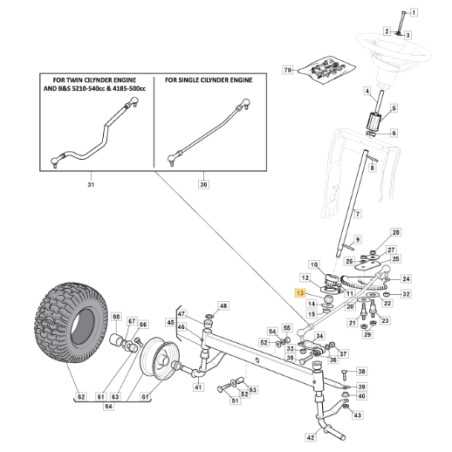 Ball joint ORIGINAL STIGA lawn tractor 1330m - 1436h 325743000/0 | NewgardenParts.com
