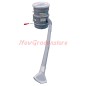 Gravity spreader hand-held spreader