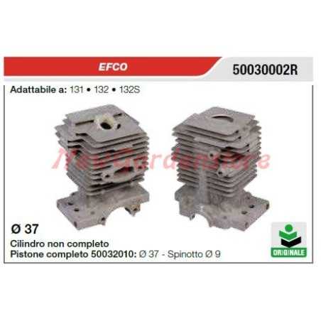 EFCO chainsaw piston cylinder only 131 132 132S 50030002R | NewgardenParts.com
