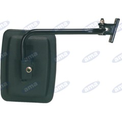 Specchio retrovisore dx L braccio 240mm diam. braccio 18mm coppa 230x180mm trattore | NewgardenParts.com