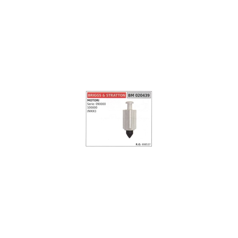 Spillo carburatore BRIGGS&STRATTON serie 090000 100000 NIKKI tagliaerba 698537