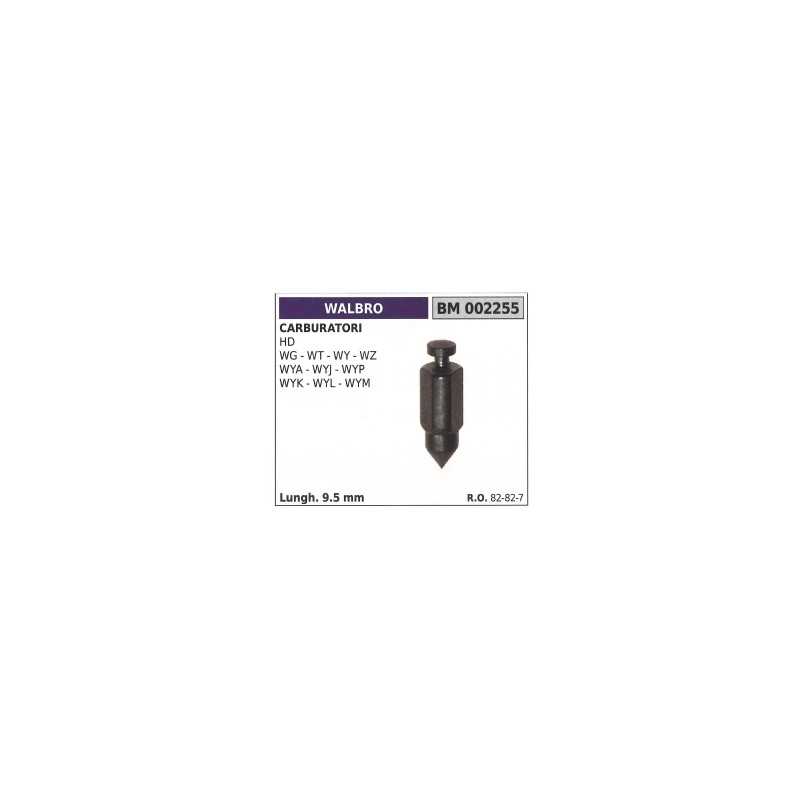 Spillo carburatore WALBRO motosega HD - WG - WT -WY lunghezza 9,5mm 82-82-7