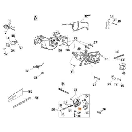 Plug chainsaw models 956 GS630 ORIGINAL OLEOMAC 097000062 | NewgardenParts.com