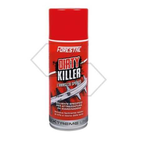 Hedge trimmer blade cleaner 400 ml FORESTAL antiresin spray | NewgardenParts.com