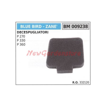 BLUE BIRD filtro de aire esponja para desbrozadora P 270 330 360 009238 | NewgardenParts.com