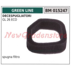 Sponge air filter GREEN LINE brushcutter GL 26 ECO 015247 | NewgardenParts.com