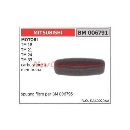 Air filter sponge MITSUBISHI 2-stroke engine hedge trimmer 006791 | NewgardenParts.com