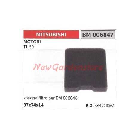 Air filter sponge MITSUBISHI 2-stroke engine brushcutter 006847 | NewgardenParts.com