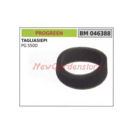 Spugna filtro aria PROGREEN per tagliasiepe PG 550D PG550D 046388 | NewgardenParts.com