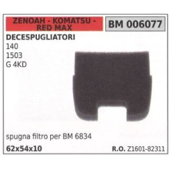 ZENOAH filtro de aire esponja para desbrozadora 140 1503 G 4KD 006077 | NewgardenParts.com