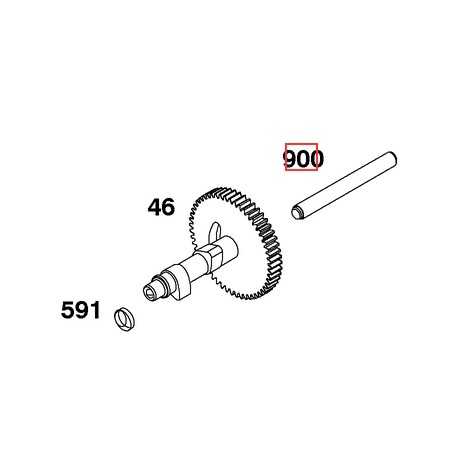 Staffa albero motore trattorino tagliaerba BRIGGS & STRATTON 691071 | NewgardenParts.com