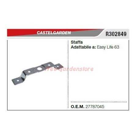 CASTELGARDEN Halter Rasenmäher Rasenmäher easy life 63 R302849 | NewgardenParts.com