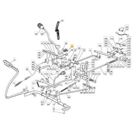 Control lever bracket ZNG lawn tractor models 1172HDX ORIGINAL STIGA 384773561/0 | NewgardenParts.com