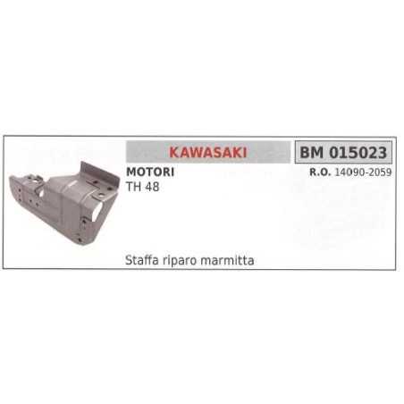 Protector de silenciador KAWASAKI cutterspeed TH 48 015023 | NewgardenParts.com