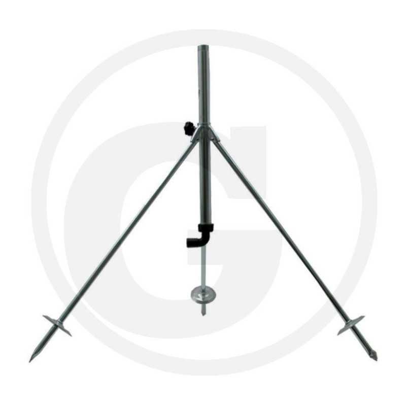 Stativo irrigatore treppiede 60-100 cm giardino 2600640072 per annaffiare il prato