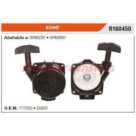 Avviamento ECHO decespugliatore SRM230 260 R160450 | NewgardenParts.com