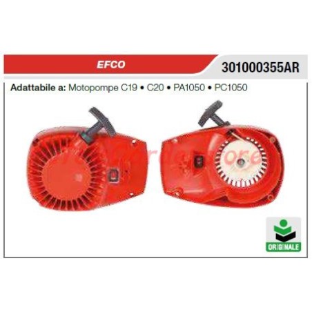 Avviamento EFCO motopompa C19 C20 PA1050 PC1050 301000355AR | NewgardenParts.com