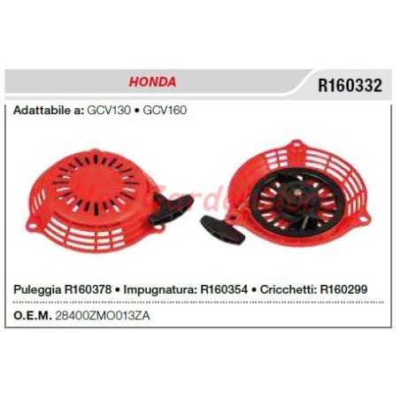 HONDA walking tractor starter GCV130 160 R160332 | NewgardenParts.com