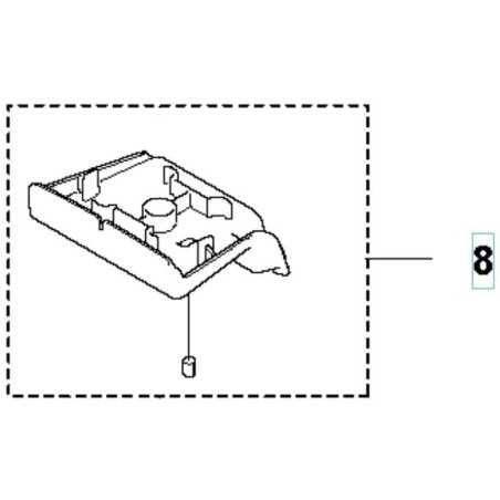 UNTERSTÜTZUNG 599991001 ORIGINAL HUSQVARNA | NewgardenParts.com