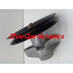 Soporte eje porta cuchilla tractor césped h155mm 200mm 9180139B MTD100077 | NewgardenParts.com