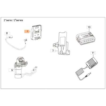 Battery Holder Lawn Mower Models G48TKE ORIGINAL EMAK L66151974 | NewgardenParts.com