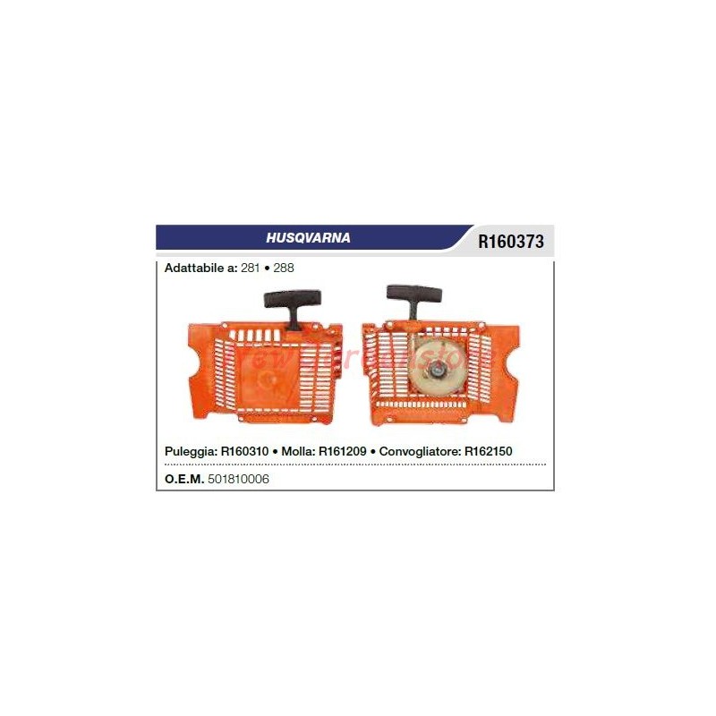 HUSQVARNA chainsaw starter 281 288 R160373