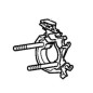 Vergaserhalterung Modelle MS462 ORIGINAL STIHL 11421200900