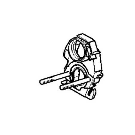 Carburettor bracket chain saw models MS311 MS362 ORIGINAL STIHL 11401200901 | NewgardenParts.com