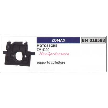 Supporto Collettore aspirazione ZOMAX motosega ZM 4100 018588 | NewgardenParts.com