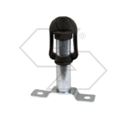Bracket with central bracket for agricultural tractor beacon