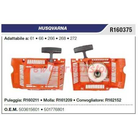 Anlasser HUSQVARNA Kettensäge 61 66 266 268 272 R160375 | NewgardenParts.com