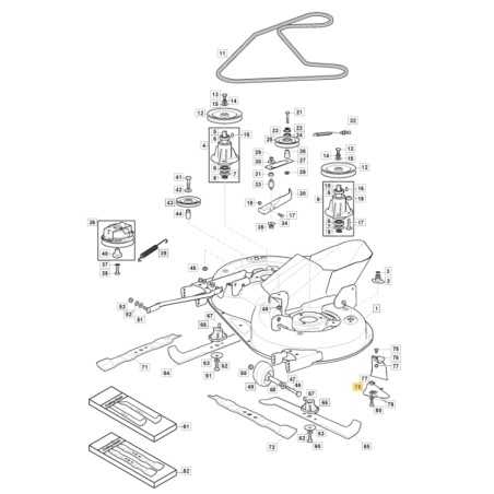 Grass deflector support ORIGINAL STIGA lawn tractor 1330m 325785418/0 | NewgardenParts.com