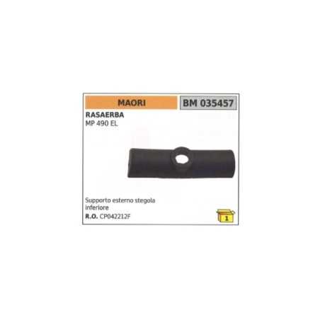 Outer support lower handlebar MAORI mower MP 490 EL CP042212F | NewgardenParts.com