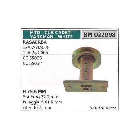 Supporto mozzo portalama rasaerba tagliaerba 12A-264A000 MTD 022098 | NewgardenParts.com