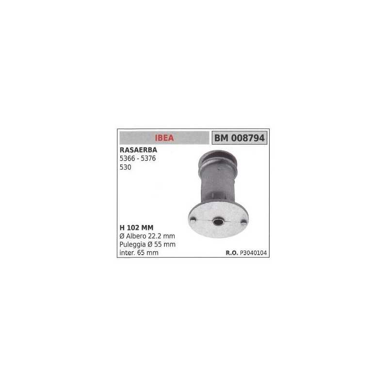 Supporto mozzo portalama rasaerba tagliaerba 5366 5376 530 IBEA 008794 P3040104