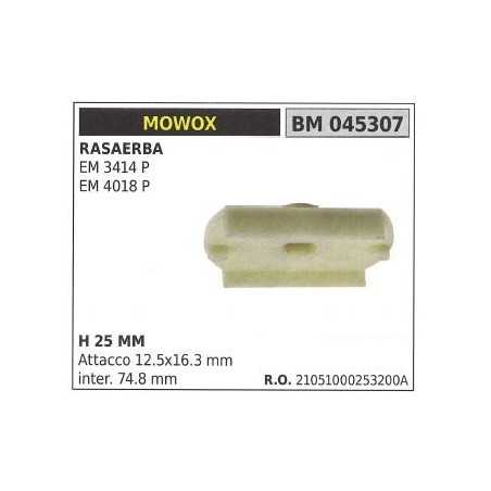Lawnmower blade hub support EM 3414P MOWOX 045307 | NewgardenParts.com