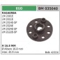 Mount for blade hub on LM 2001E EGO lawnmower mower blade holder 035040